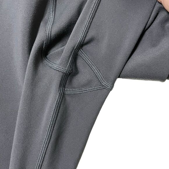 Girlfriend Collective Compressive Leggings Size XS Moon Gray High Rise Crop - Picture 4 of 11